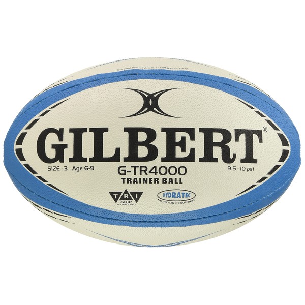GILBERT G-TR4000 Rugby Ball (No. 3) Sky GB-9151 GB9151