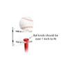 Better Display Cases Mini Baseball Bat and Ball Combo Vertical