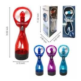 Unbranded Lot of 4X Water Mist Spray Bottle Fan Portable Handheld Mister -Color randomly
