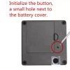 Junrbx Electronic Cabinet Lock Hidden DIY RFID Lock for Wooden