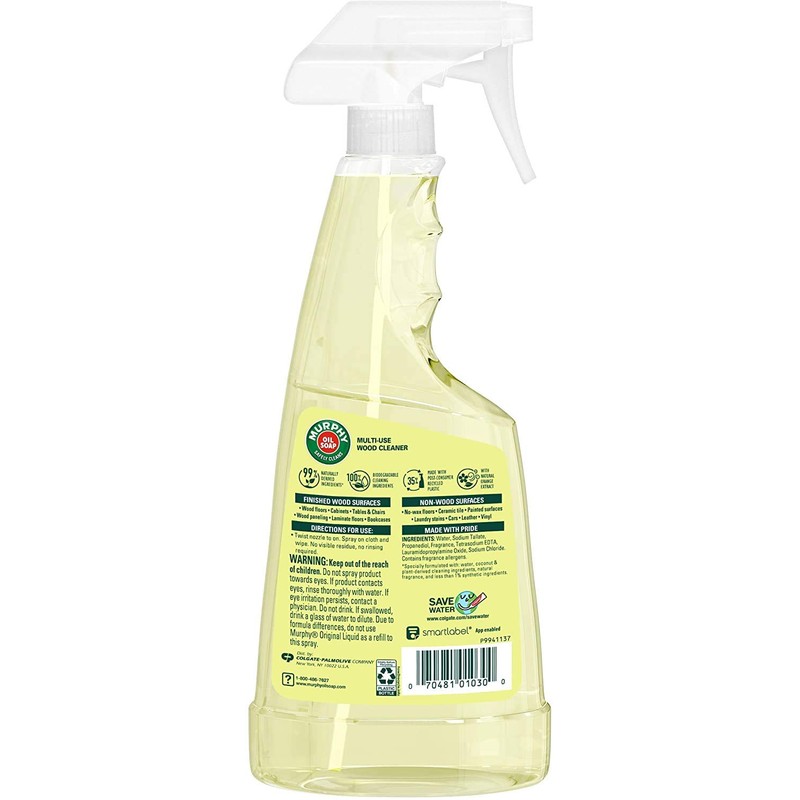 Murphy Oil Multi-Use Wood Cleaner Spray with Orange Oil, 22
