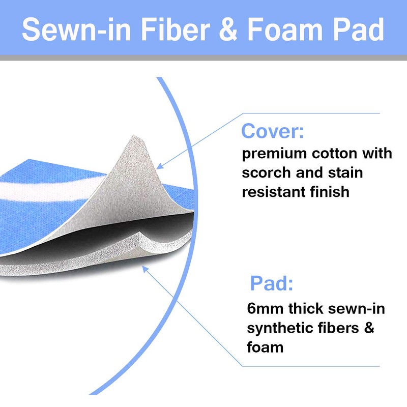 SheeChung 12.5 x 32 Inch Mini Ironing Board Cover -