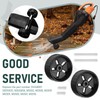50026858 Trivac Leaf Collection Bag W/Replacement Wheel Assembly Compatible with