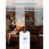 Meross Matte Presence Detector, Smart Presence Sensor with Cable, WiFi