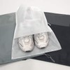 JQ Transparent window white shoe bag non-woven fabric ZF / 투명창 화이트 신발주머니 부직포 ZF