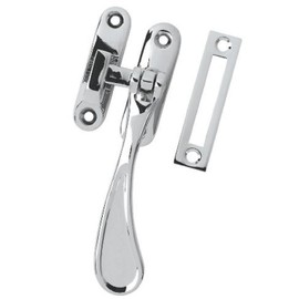 Carlisle Brass - Victorian Spoon End Window Casement Fastener Handle Non-handed for Wooden/Timber Windows (Polished Brass)