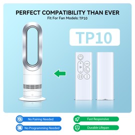 TRUCKON New Replacement for Dyson Air Purifier Hot + Cool Gen 1 HP10 (Silver)