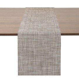 Myir JUN Table Runner, Modern Table Runner, Washable Table Runner, Outdoor Heat-Insulated PVC for Homes, Restaurants, Hotels etc. 30 x 240 cm (Caramel)