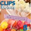 J.H. Company Set 8 Pcs Clips Sellado De Bolsa Alimentos