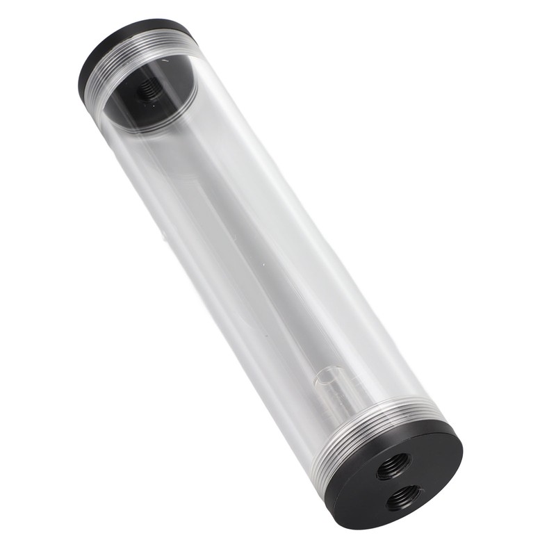 Water Cooling Reservoir 210mm/8.3in Length Acrylic Plastic Material 3 Holes