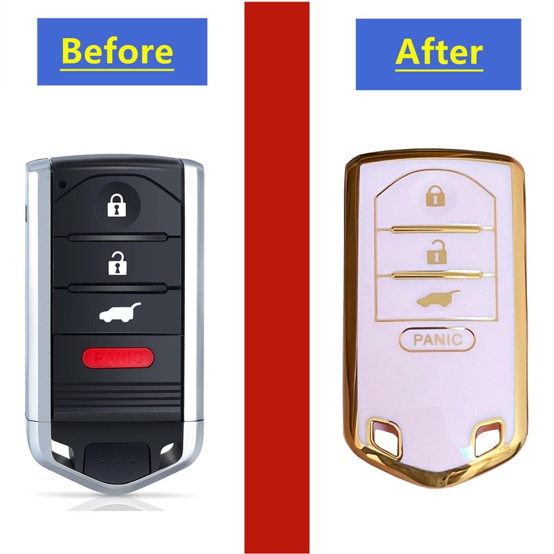 TAPAYICA For Acura Key Fob Shell Keyless Remote Key With