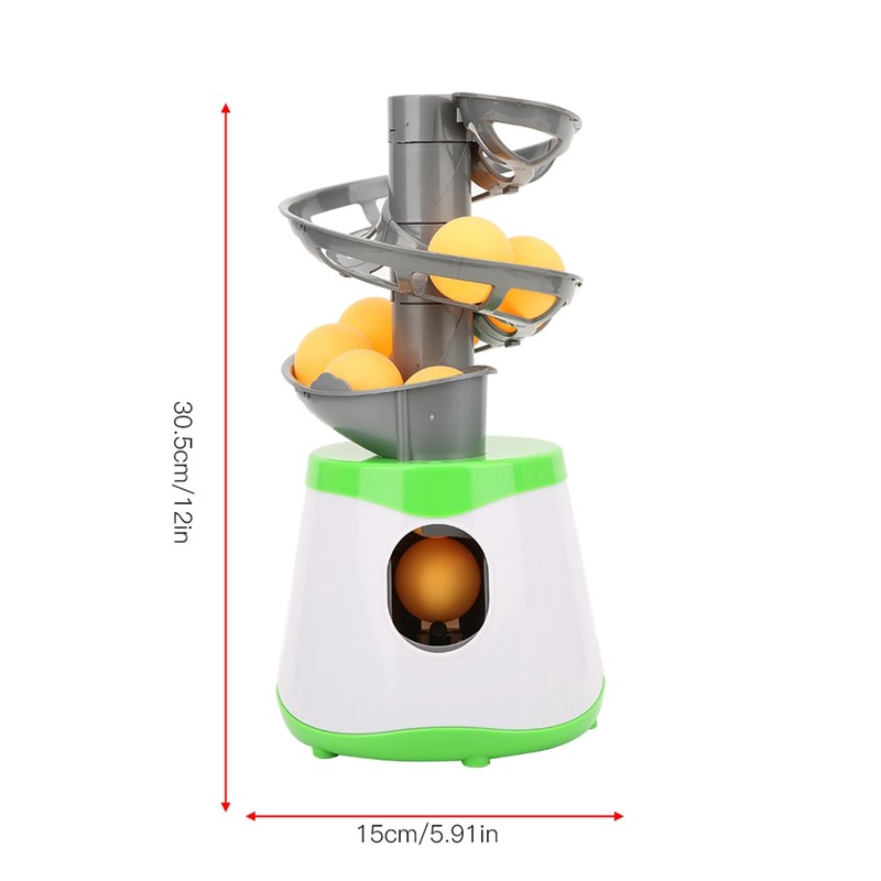 Ping Pong Machine, Portable ABS Table Tennis Robot Automatic Ping