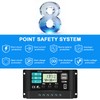 2 Packs 30A Solar Battery Charge Controller 12V 24V PWM