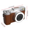 Andoer 4K Digital Camera 48MP Resolution 18X Zoom Compact Travel