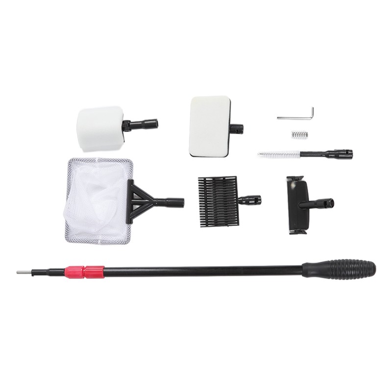 6 in 1 Aquarium Cleaning Kit Multifunction Replaceable Durable Fish