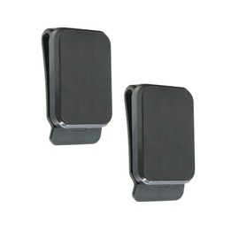Magnetic Tool Holder Super Strong Tool Holster, Magnet Belt Clip Neodymium Magnet Leather Sleeve for Screws, Hammers, Sockets, Pliers, Drills, Wrenches Magnetic Tools and Hardware 2 Pcs
