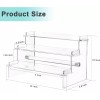 Meteou Acrylic Display Risers, 9.5'' Perfume Organizer Clear Riser 9.5x6