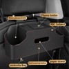 JJWYLTKB Car Back Seat Organizer with 2 Drink Cup Holder