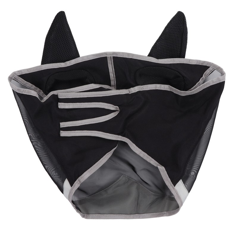 Horse Fly Face Cover Breathable Elastic Polyester Mesh Horse Fly