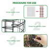 All-Metal Tree Trunk Guard, 4 Pack Mesh Protectors With Zip
