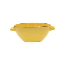 THUN Rose & TULIPANI - Soup Bowl with Handles Concerto Ochre