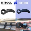 KTTOOL 3 Pcs Pry Bar Wrench Adaptor Head Set, Crowbar