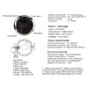 4in1 85mm Guage Multifunction Fuel Level Oil Pressure Water Temp