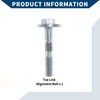 Hihaha No.4819030040 Camber Alignment Bolt for Lexus GS300 1998-2004/GS400/GS430 1998