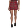 Urban Classics Women's Short Checker Skirt Dress, Multicoloured (Red/Blk 00200)