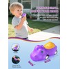 Inspireyes Dinosaur Walkie Talkies for Kids Rechargeable, Dino Toy Cars