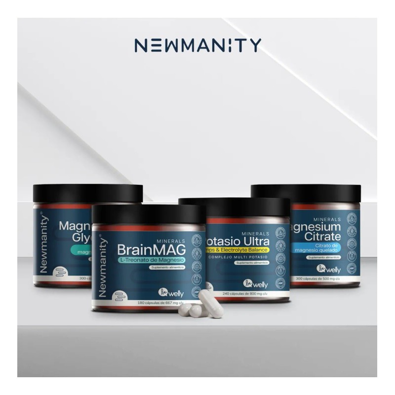 BrainMAG Treonato de Magnesio - 180 Cápsulas de Alta Absorción