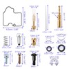 Anxingo 4 Set Carburetor Gaskets Jets Rebuild Kit, Replacement for