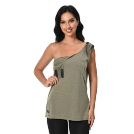 Post Shoulder Surgery Shirts Men Women Post OP Surgical Tank Tops Mastectomy Sleeveless Shirt Chemo Port Camisole Recovery Rotator Cuff Breast Must Have Adaptive Clothes Unisex