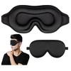 Premium Sleep Mask for Men/Women - 100% Light Blocking, Breathable,