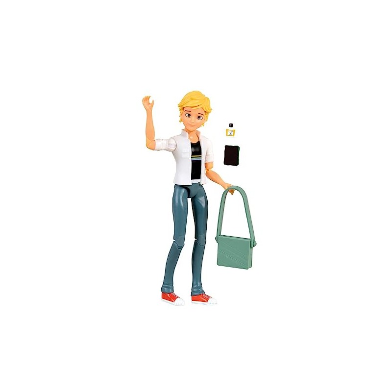 Miraculous Ladybug - Adrien Agreste Model Student 5 Inch Doll