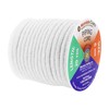 Mandala Crafts 6mm 20 Yards White Soft Drawstring Replacement Rope