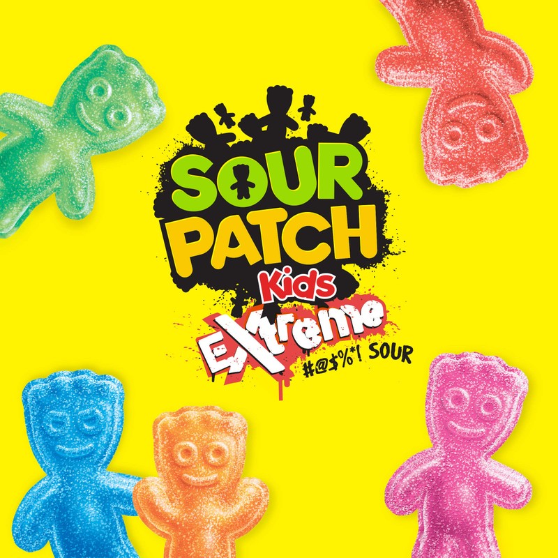 SOUR PATCH KIDS Candy, Extreme Flavor, 12 Bags (7.2 oz.)