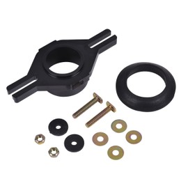 Oatey 43540 2-inch Black ABS Horizontal Adjustable Urinal Flange Kit