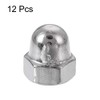 Sourcingmap Acorn Hex Cap Nuts - 12Pcs M4 Dome Nuts