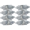 8 Sets Utility Trailer Wood Panel Side Straight Bracket, for