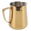Milk Frothing Pitcher Dual Scale 304 Stainless Steel Milk Frother