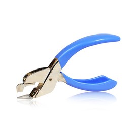 Staple Remover, Heavy Duty Staple Pulling Tool Family School Office Lightweight Staple Remover Tool with Non-Slip Handle (Blue)
