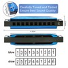 East top Blues Harmonica, Diatonic Harmonica Key of C 10