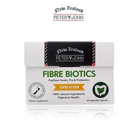 Peter & John 피터앤존 화이버 바이오틱스 차전자피 60캡슐 Peter & John Fiber Biotics Psyllium Husk 60 Capsules