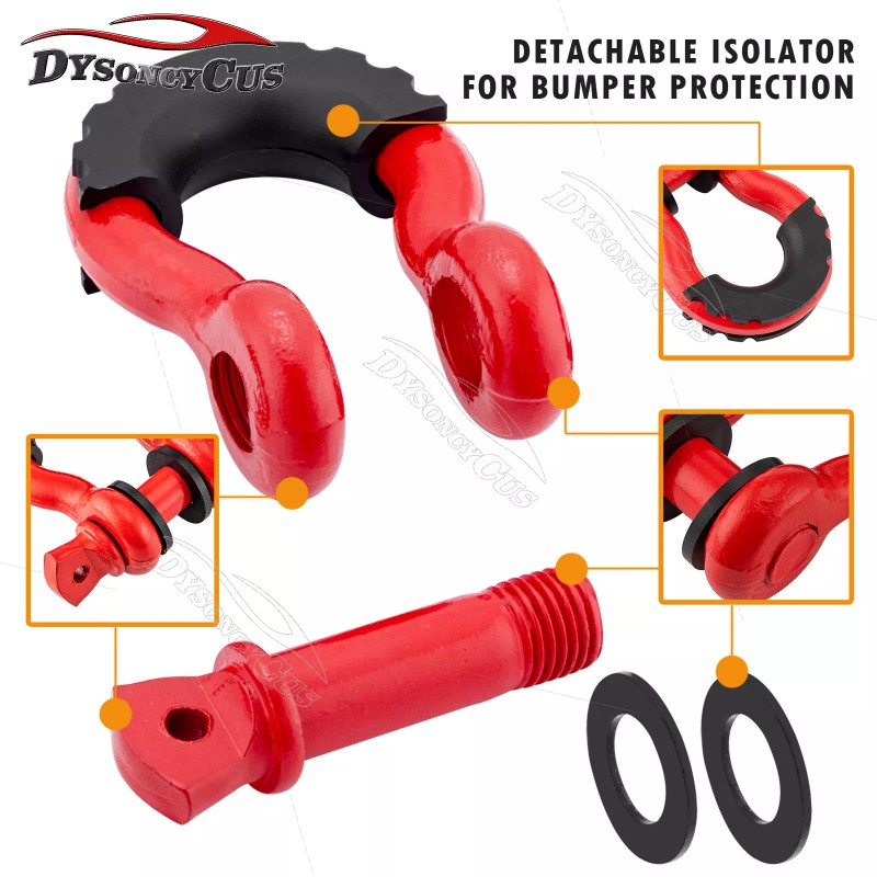 DYSO For 2005-2011 Jeep Grand Cherokee Front Tow Hook Shackle