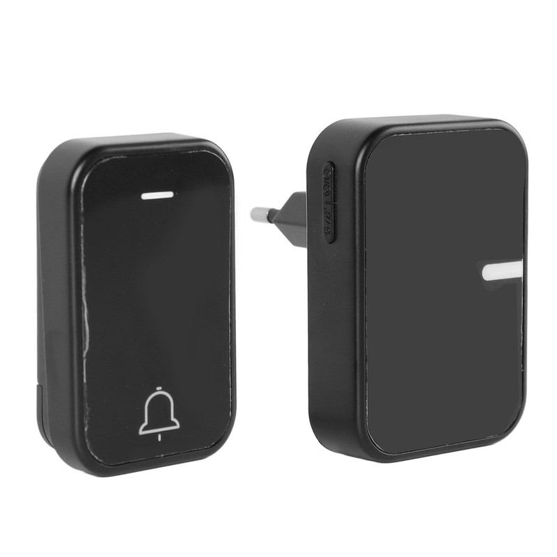 Wireless Doorbell Set Self Powered Generating Waterproof Home Security Doorbell