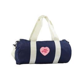 Hippowarehouse Happy galentine's day Gymwear Gym Duffle Cylinder Uniform Kit Bag 50 x 25 x 25cm 20 litres
