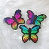 Celamirio Iridescence Butterfly Stickers Disposable Nipple Covers 2 Pairs