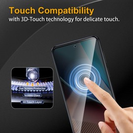 Nixinioo 3 Pack Privacy Screen Protector for Motorola Moto G Stylus 5G 2023 / Moto G Power 5G 2023, Anti Spy Tempered Glass 9H Hardness, Black Protector Anti Spy, Bubble Free, Anti-Scratch