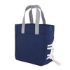 KUSUGURU Tote Bag, Square Bag, navy